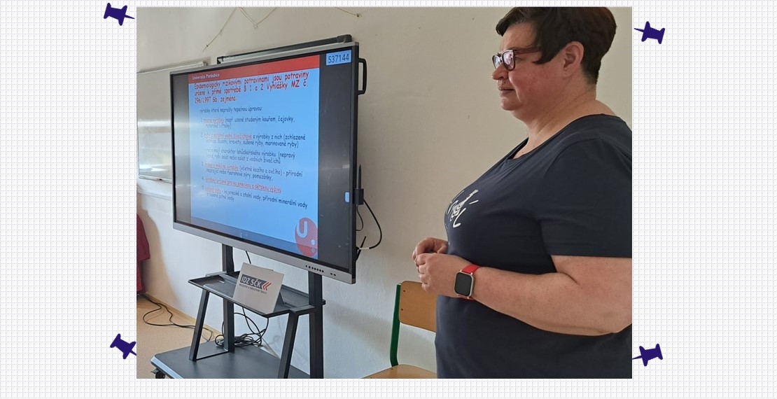 Vzdělávací akce  v rámci DVPP určená pedagogům SŠ na téma Mikrobiologie vody a patogeny v potravinách